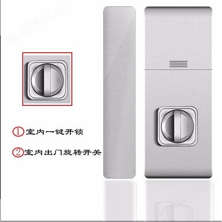 萨伊夫BH201 玻璃指纹锁办公室智能锁自动关门指纹锁密码锁刷卡锁