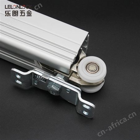 乐朗B417 木门吊轮 阳台厨卫移门吊轮吊轨 移门五金配件 缓冲移门吊轮