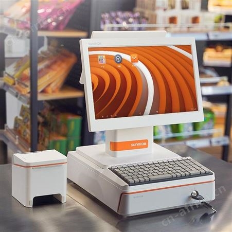 收款机 生鲜店收银机 超市收银机系统 智能收银机设备