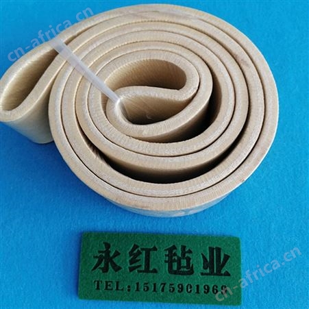 河北耐高温芳纶毛毡 工业毛毡带生产厂家