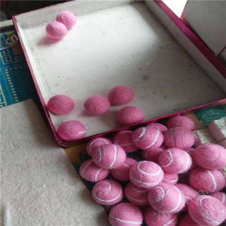 大型洗衣设备专用羊毛烘干球，吸潮羊毛毡干燥球