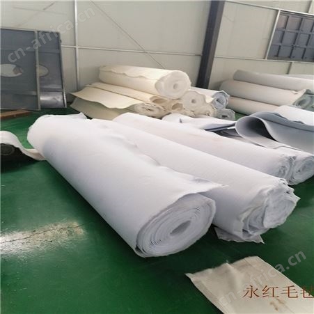 批发高密度木板热压机高温毛毡缓冲垫 木业机械缓冲垫 羊毛毡