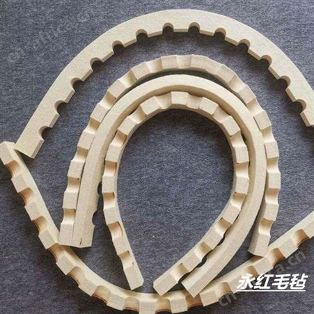 河北永红毛毡直销吸油毛毡垫圈 免费打样