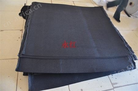 黑色化纤毡 耐磨硬质鞋底毛毡 批发定制