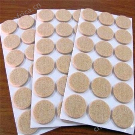 桌椅防滑降噪音毛毡垫 不干胶毛毡垫