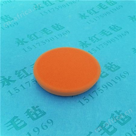 圆柱形毛毡抛光轮 木制品用毛线轮 高密度海绵轮
