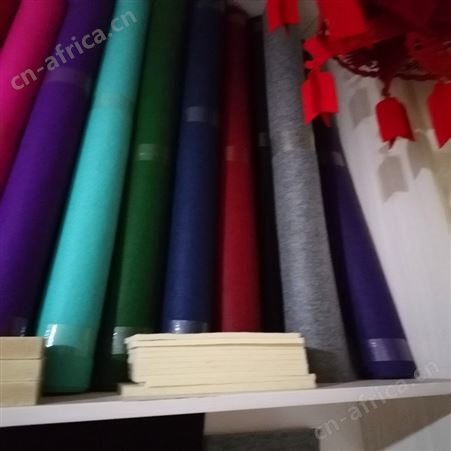 马鞍垫用针刺毛毡 衬垫用无纺布毛毡 民用纤维羊毛化纤混合毡