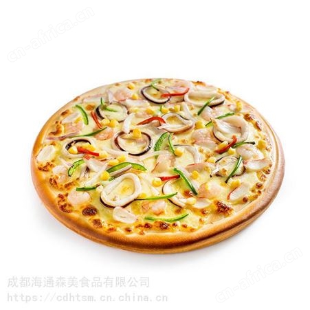 鑫美臣7寸海鲜披萨 商用加热即食 微波烤箱烘焙速食半成品