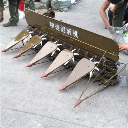 NK-拖拉机收割台图片  大豆收割机  小型农用手扶式收割台