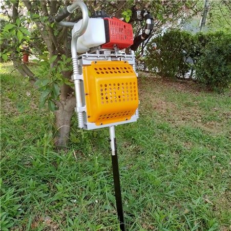 诚誉 便携式汽油挖树机 手提式起树机 冲击式苗圃移栽机