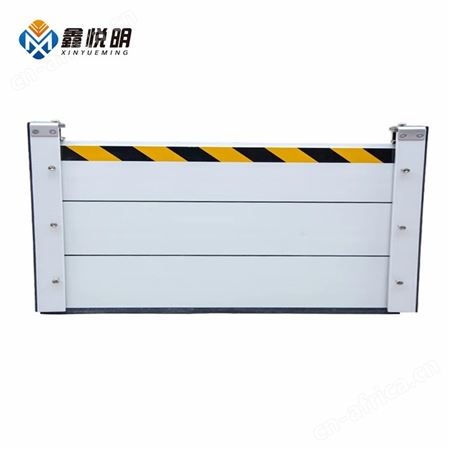 悦明车库铝合金防汛挡水板 车间仓库配电间门口防洪阻水板防汛板