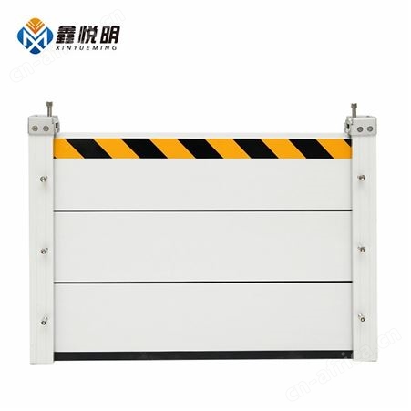 悦明车库铝合金防汛挡水板 车间仓库配电间门口防洪阻水板防汛板