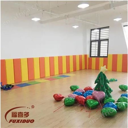 早教中心幼儿园柱子墙裙跆拳道馆软包墙贴  徐闻县宣泄室儿童房防撞软包墙围