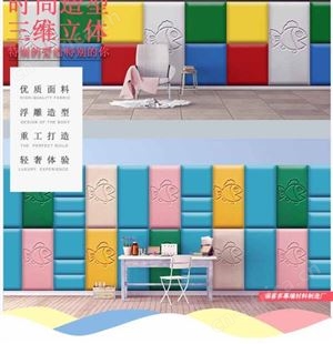 宁波市少儿篮球馆环保防撞墙材-球馆防撞墙贴自粘软包护墙板