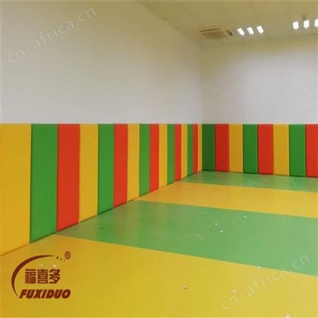 早教中心幼儿园柱子墙裙跆拳道馆软包墙贴  徐闻县宣泄室儿童房防撞软包墙围