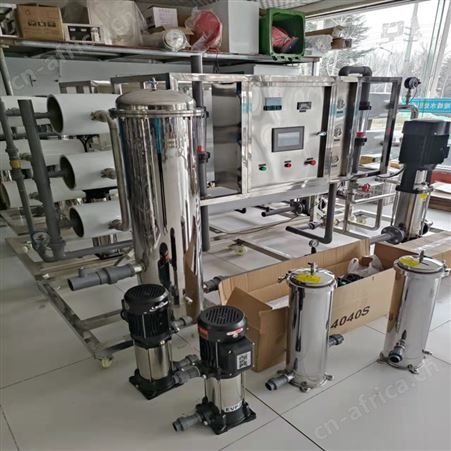 峻峰* 油漆乳胶漆水性涂料1吨纯水设备 工业实验室纯水设备