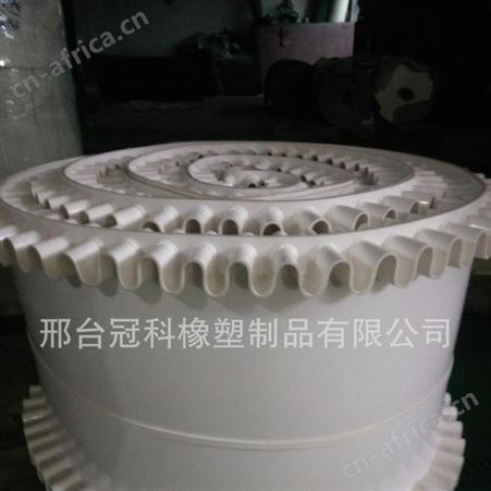 厂家pvcpu食品输送带裙边挡板输送带传送带传动带