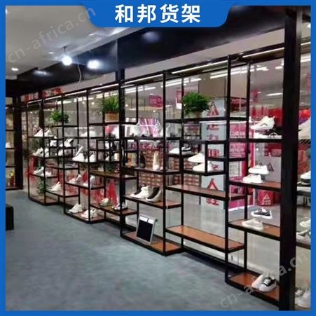 定做精品架玻璃展示柜首饰品展览柜衣服包包鞋和邦定制