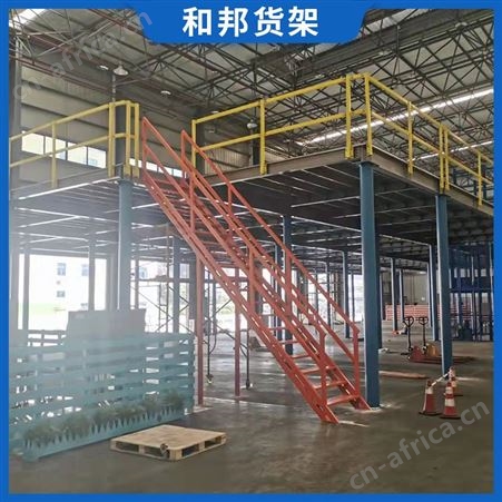 工厂重型仓库冷库加厚钢结构平台阁楼多层夹层铁板跨度大货架