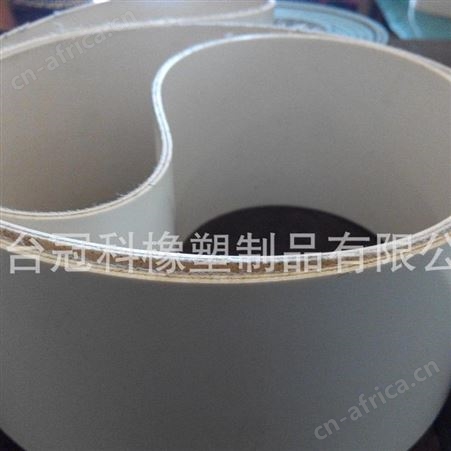 冠科GK-100花纹输送带,平面输送带,草花纹输