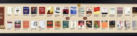 文化长廊 图书馆文化艺术视频展示屏 非遗、名人墙、美术馆作品显示 中版行知阅读教育装备供应商