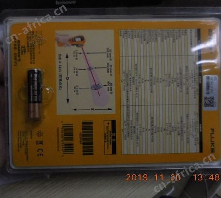 测温枪   福禄克（FLUKE）F62 MAX+  测温范围： -30至650℃；