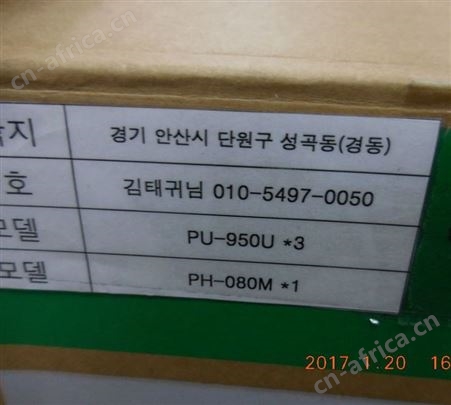 TAESEONG ENGINEERING  PU-950U  管道离心泵