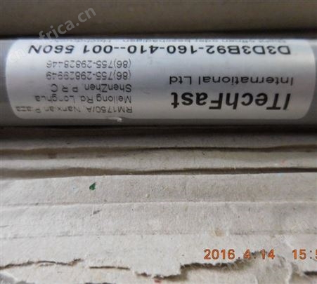 ITECHFAST 气缸 D3D3B92-160-410-001，560N