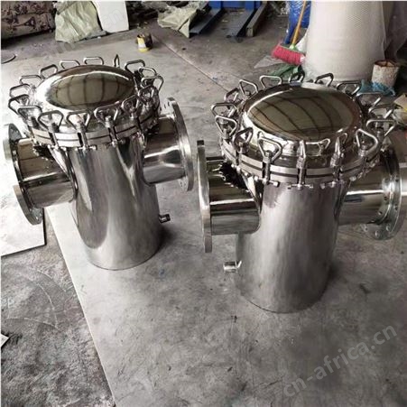 定制加工 DN200篮式过滤器平底直通式篮式过滤器 碳钢过滤器