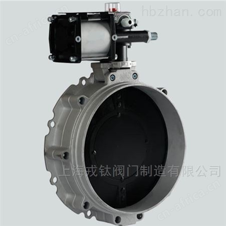 DN400气动粉体蝴蝶阀
