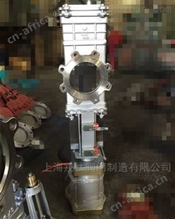 SCZ673W气动不锈钢穿透式刀型闸阀