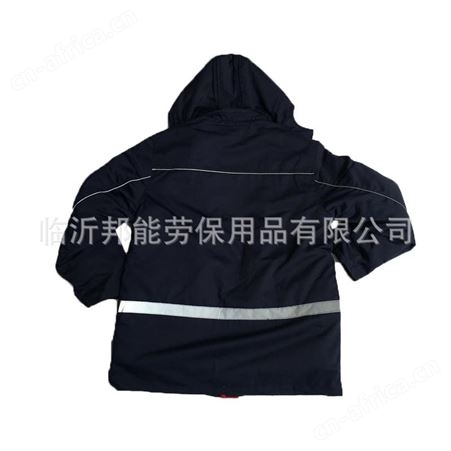 加厚防寒保暖劳保棉衣袄 中长款冬季工作服男女工厂车间外套定制