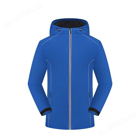 冲锋衣加厚加绒团队连帽卫衣防水赠品*冬季工装上衣服装印logo