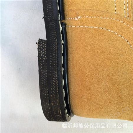 高筒劳保鞋翻毛牛皮轮胎底劳保鞋钢包头防砸油田工作安全鞋
