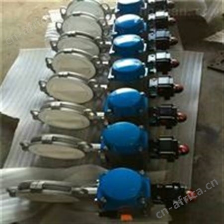 气动带定位器衬氟蝶阀