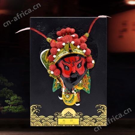 京剧脸谱摆件中国特色礼品送老外出国礼物中国风小礼物手工艺品