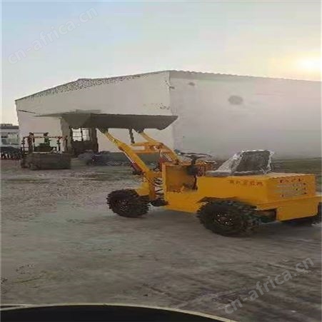 单缸建筑电动小铲车 四驱柴油升降机 全新多地形工程翻斗车