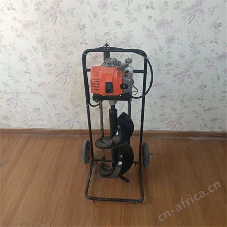 农业园林四冲程挖树机 挖坑种树挖穴打洞机 大功率植树地钻挖坑机