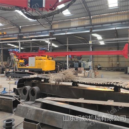 郭工机械气动锚固钻机 凿岩液压钻机 全新挖改钻岩石打眼机