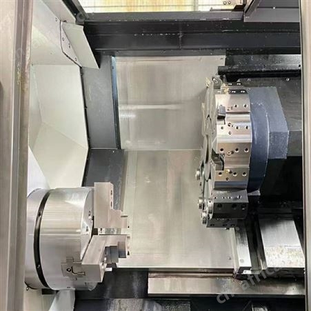 转让二手韩国斗山405数控车床重型齿轮箱斗山车床