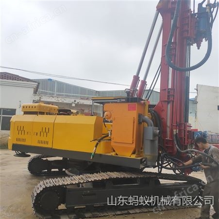 支架式潜孔非开挖钻机 基坑锚固麻花钻车 定做冲击式回转隧道钻机