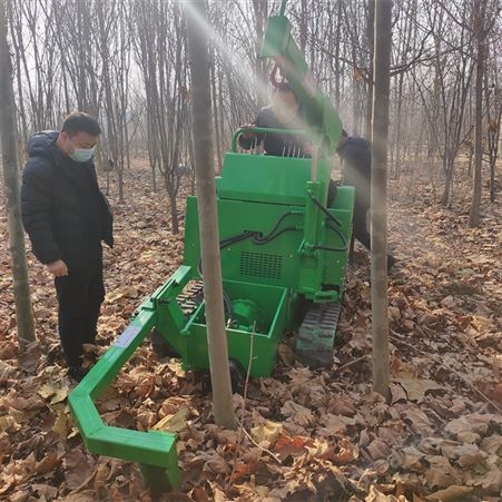 圆弧式带土球起树机 定做园林树木移植神器 硬土质用多功能断根机