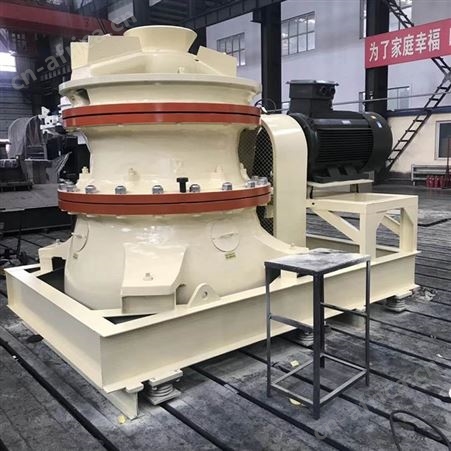 诚晓机械 河卵石圆锥式破碎机 小型石块制砂生产线