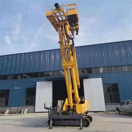 多角度钻进锚固钻机 基坑护坡简易锚固钻车 12米边坡加固潜孔钻机