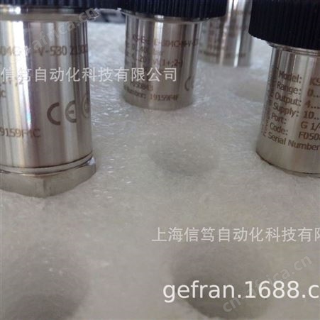 意大利GEFRAN杰佛伦压力传感器KS-E-E-E-B04C-M-V-530料号F050843