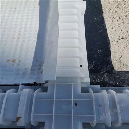 车库顶板虹吸排水系统 高分子排水异型片自粘土工布