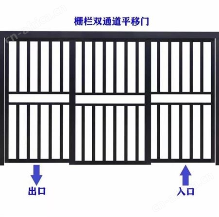 小区人行通道门禁电动广告门人脸识别刷卡行人管理系统栅栏门