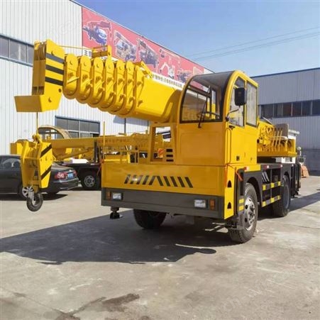 全液压8吨16吨四不像吊车 创佳农村建房吊楼板用小土吊轮式起重机