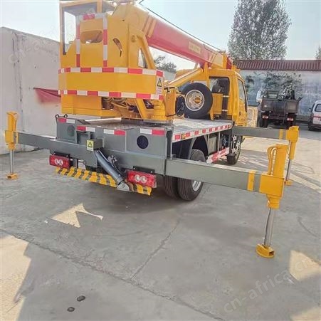 22米高空作业车 创佳 国六蓝牌汽车吊 全液压小型吊车