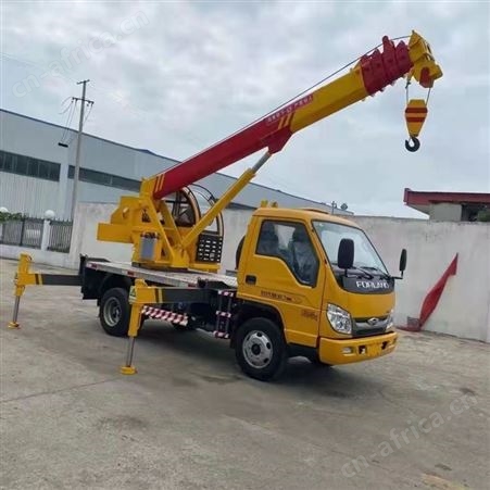 22米高空作业车 创佳 国六蓝牌汽车吊 全液压小型吊车